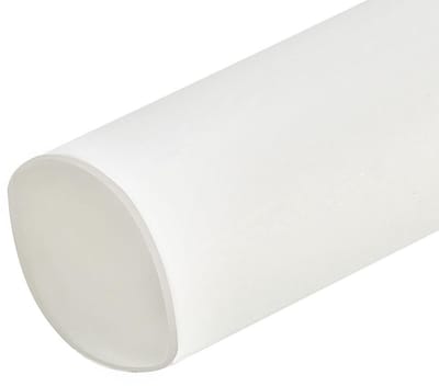 Dailygoody - Krimpkous - Krimpslang 1m - Waterdichte Mouwen - Wit - Elektrische Isolatie - Kabelreparatie - Draadverbindingen