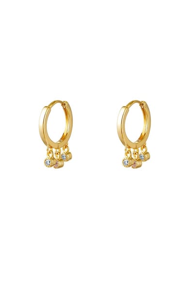 Oorbellen Radiant Goud Koper