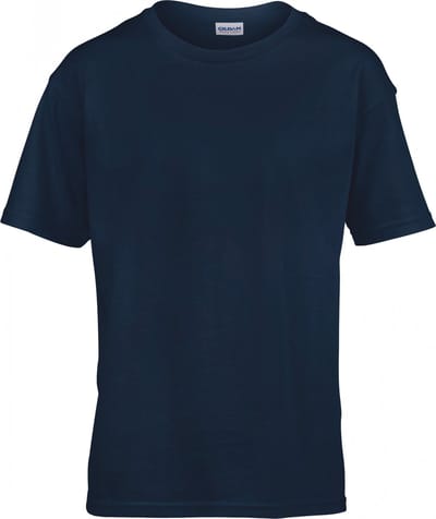 Gildan Softstyle Euro Fit Youth T-shirt GI6400B - Navy - 9/11 years (L)