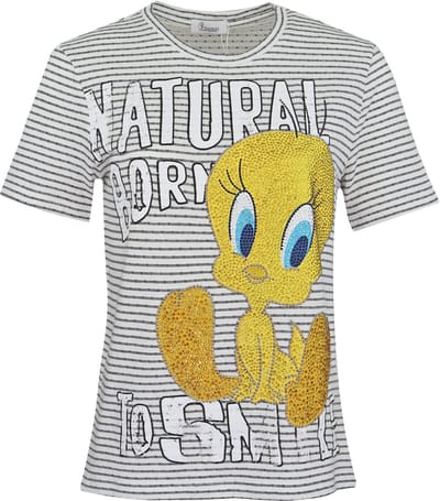 Princess goes Hollywood - gestreept Tweety t-shirt - maat 36