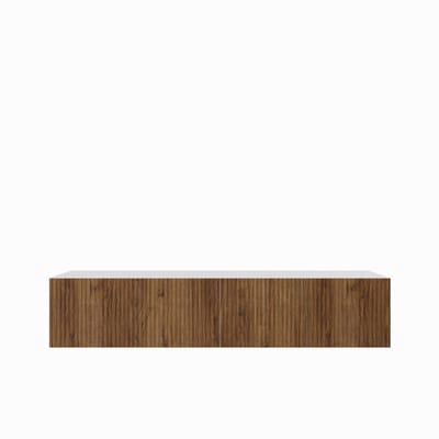 TV-kast Noe 200 (2x100) cm (wit + catania)