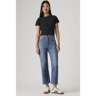 Levi's Ribcage Straight Ankle Lightweight Jeans Taglia: W27L27 | Jeans straight fit Outlet | Donna