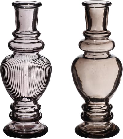 Vaas Venetië Grijs H: 15,5 x Ø5,7 cm (12 stuks)