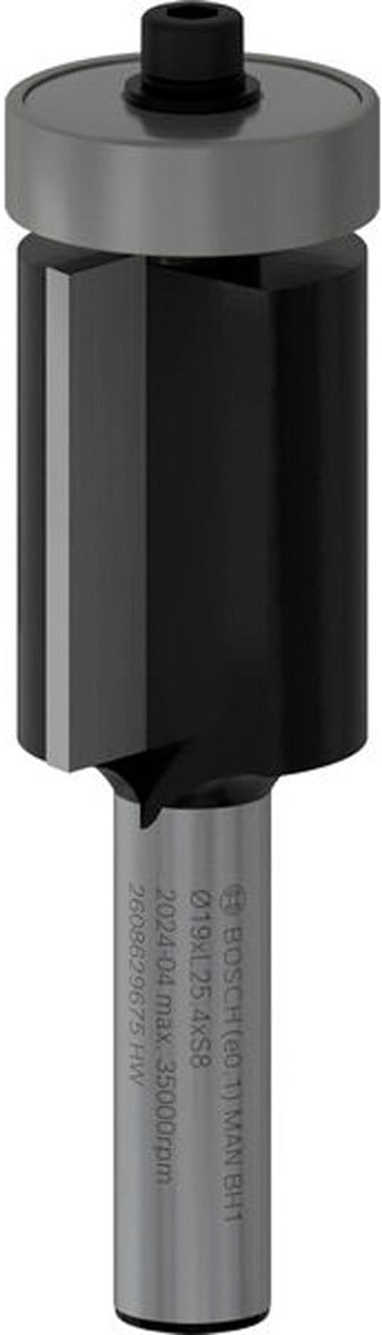 Bosch Accessories 2608629675 Vlakke frees Hardmetaal Lengte 68 mm Afmeting, Ø 19 mm Werklengte 25.400 mm Schachtdiameter 8 mm