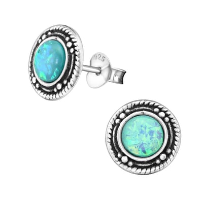 WeLoveSilver - zilveren oorstekers opaal - 925 zilver - luxe cadeau