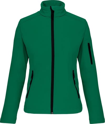 Kariban Dames softshell jas K400 - Kelly Green - S