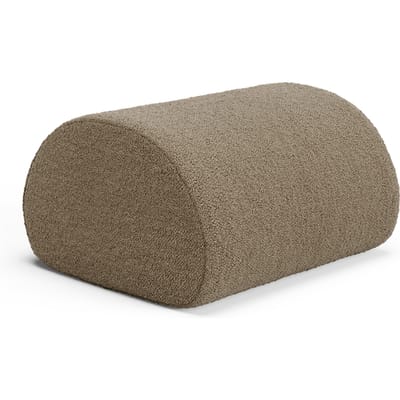 Ferm Living Rouli poef - zand (Bouclé)