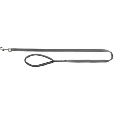 Trixie Premium riem M-L: 1,00 m/20 mm grafiet