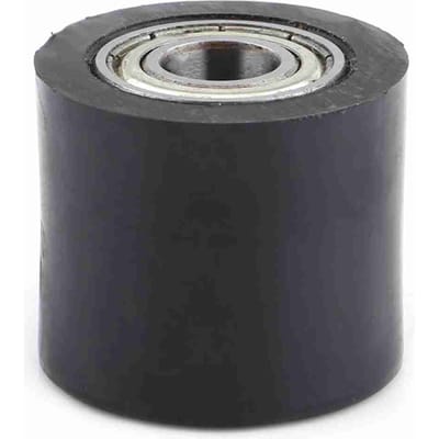 8mm 10mm Aandrijfketting Poelie Roller Schuiver Spanner Wiel Gids Voor Straatfiets Motorfiets ATV Black 10mm gray