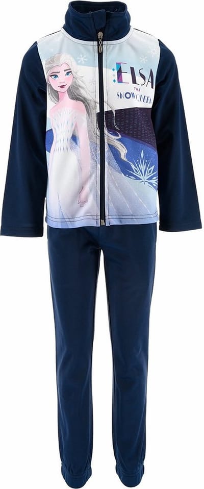 Disney Frozen Set - Trainingspak - Donkerblauw - Maat 98/104 (tot 4 jaar)