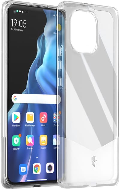 Force Case, Hoesje geschikt voor Xiaomi Mi 11 5G - PURE Versterkt, Transparant