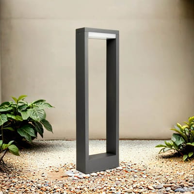 Licht-Erlebnisse - Menisino - LED - Staande lamp - Kleurverandering - IP54 - 3000/4000/6000K - 480lm - van - Aluguss polycarbonaat - in - antraziet
