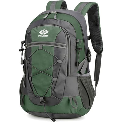 Wandelrugzak Reisrugzak Campingrugzak voor Heren Waterbestendige Buitenrugzak met groen