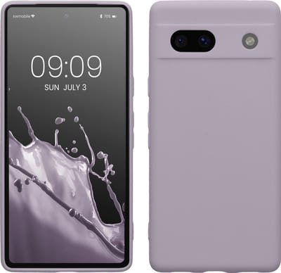 kwmobile telefoonhoesje geschikt voor Google Pixel 7a - Hoesje voor smartphone - Precisie camera uitsnede - In lavendel