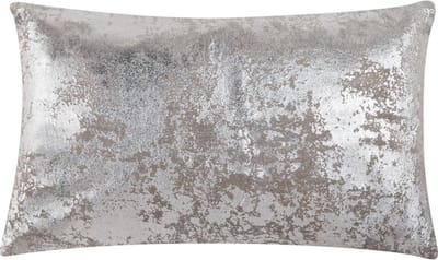Allover Foil Licht Grijs/Silver Kussen | 30 X 50 | Sierkussen Voor Woonkamer Of Slaapkamer