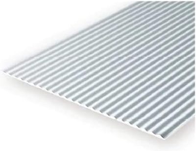 Golfplaat Polystyreen voor Modelbouw en Hobby 150x300 mm