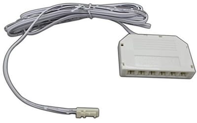 6-voudige 12V verdelerbox voor LED-lampen - 200 cm voedingskabel - maximaal 3A