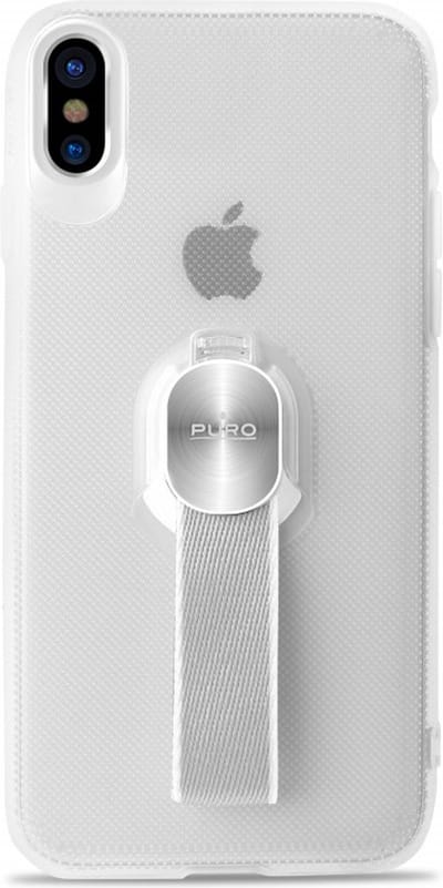 Puro ochrannÃ? obal "MAGNET STRAP" pro iPhone X s o