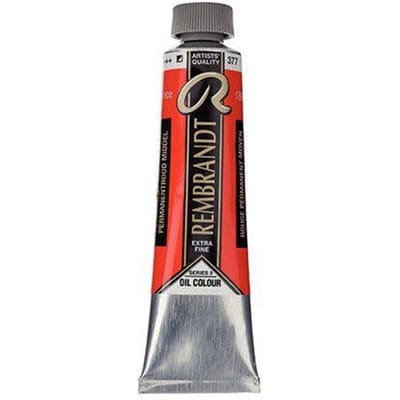 Rembrandt Olieverf Tube 40 ml Permanentrood Middel 377