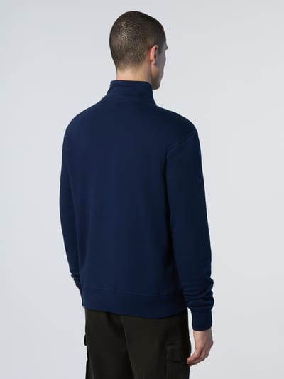 North Sails Sweatshirt Volledige ritssluiting met logopatch