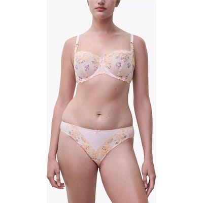 Chantelle Co Bo. Brief Std Evolutive Nymphea Pink Multico Maat: 38 | Slipjes Outlet | Dames | Roze