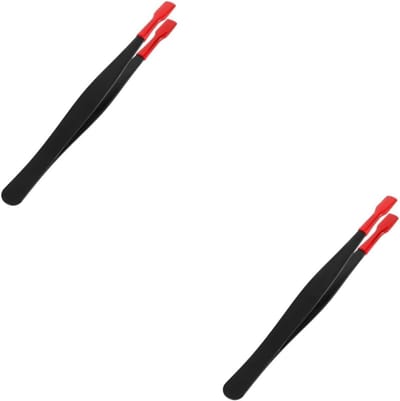 Pincet Set - Precisie Tang - Hobby Werk - Roestvrij Staal - 2 Stuks - Multi