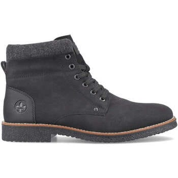 Rieker heren veterboot zwart