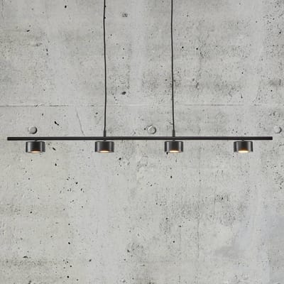 Nordlux LED hanglamp Clyde, 4-lamps, recht