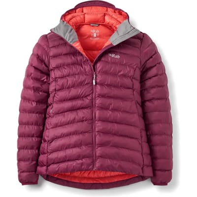 Damesjack met capuchon Rab Cirrus Alpine