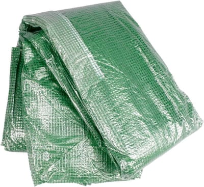 Vervangingsfolie Foliekas - Broeikasfolie Kasfolie - Planten Kweken - Hoge Stabiliteit Waterdicht - 3x8m - Zilver
