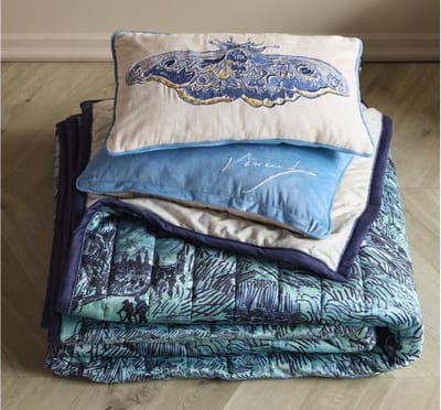 Bedsprei beddinghouse x van gogh museum champs de blé - Bedsprei - 180x260 cm - Blauw