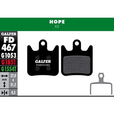 Remblok Galfer Hope X2
