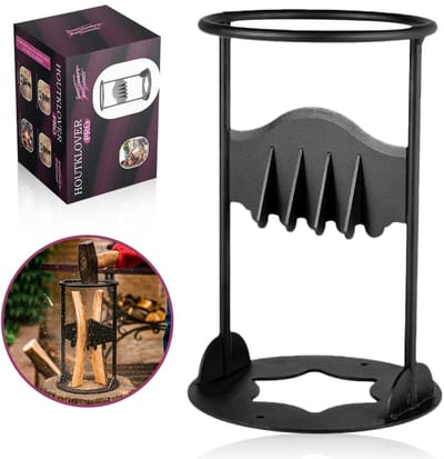 Everybody's Essentials Houtklover / Houtsplijter – Inclusief Hamer en Handschoenen – Voor Brandhout & Aanmaakhout