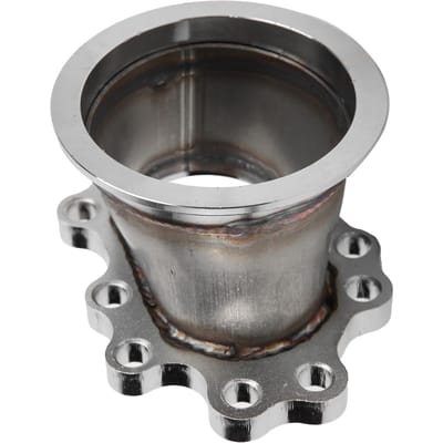 Auto Turbo Adapter Flens 8 Bouten naar 3in RVS Vervanging voor Garrett GT25 GT28 t25 t28 black
