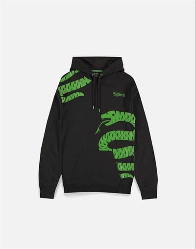 Harry Potter - Slytherin Hoodie - S - Zwart