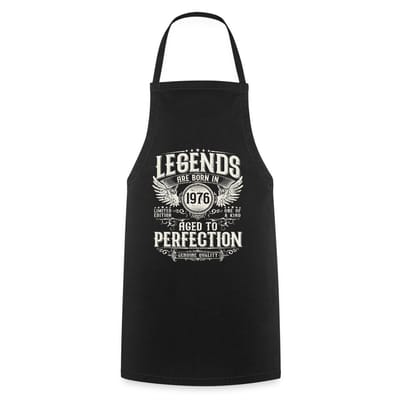Legends Are Born In 1976 | Verjaardag Cadeau 50 Jaar Keukenschort