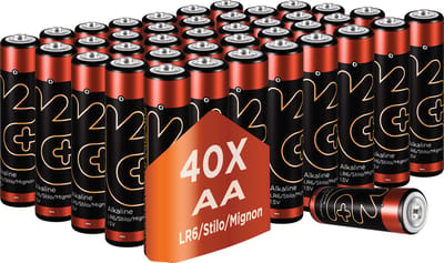 Uniross Industrial Alkaline AA 40 pack