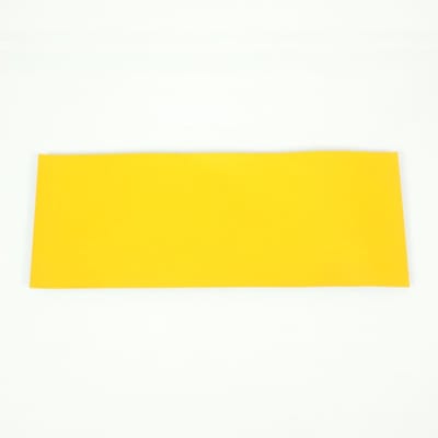 Bande fond plaque immatriculation 103x280mm jaune blanc pour moto scooter Neuf