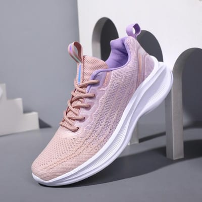 Sneaker Dames Platform Vrije Tijd Joggen Schokabsorberend Training Sport Lichtgewicht Veters Mode Gevulkaniseerde Schoenen voor Dames 41 gray