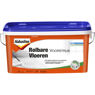 Alabastine Rolbare Primer - Steenachtige Vloeren - Transparant - 2,5l