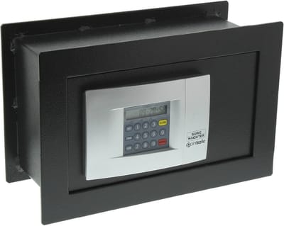 Muurkluis met elektronisch cijferslot - Inbouwkluis voor waardevolle bezittingen