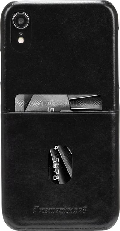 Dbramante Tune CC Back Case Black for iPhone XR