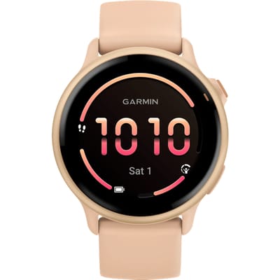 GARMIN Vivoactive 6 smartwatch 45 mm, metallic roze dageraad