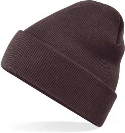 Muts - Beanie - Gehaakt - Wintermuts - Warm - 'Original Cuffed Beanie' - Donkerbruin/chocolate - Jonyx