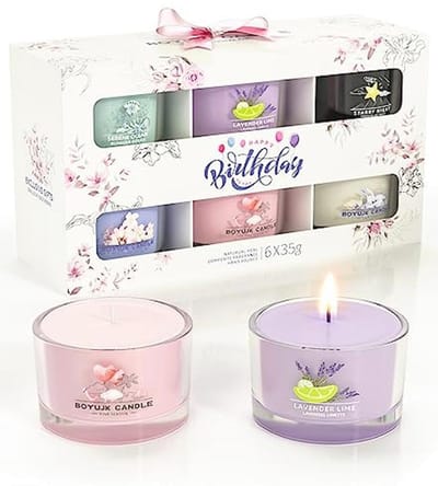 Ontspannende Geurkaarsen Set voor Dames | Cadeaus voor Verjaardag en Relaxatie