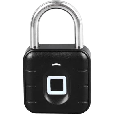 Vingerafdruk Hangslot voor TUYA APP Bluetooth Ontgrendeling Snelle Identificatie IP67 Waterdicht voor Kluis gray