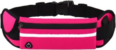 Hardlooptasje telefoon heuptasje sport running - Roze