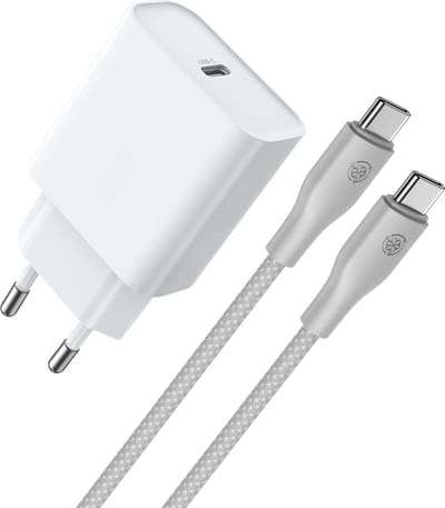 30w usb-C Adapter - Usb-C naar usb-C Kabel - 1 Meter - Extra Sterk - Super Fast Charger - Snellader usbC