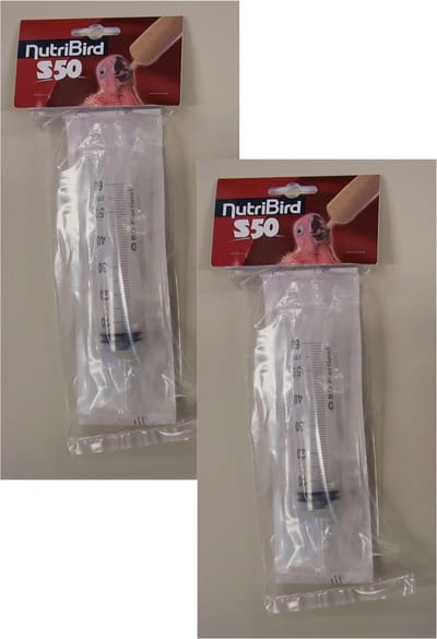 Versele-Laga Nutribird Voederspuit - Vogelbroedbenodigheden - 2 x S50