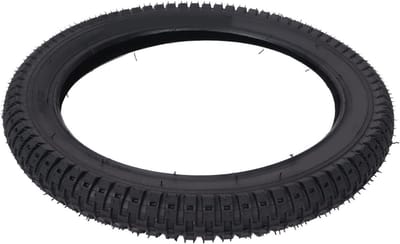 Kinderfietsband - Loopfietsband Reserveonderdeel - Veilig Fietsen - Verdikt Rubber - 14x2.125 - Zwart